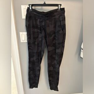Lululemon Black Camo Joggers
